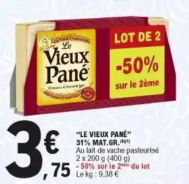 E.Leclerc "Le vieux pané" offre