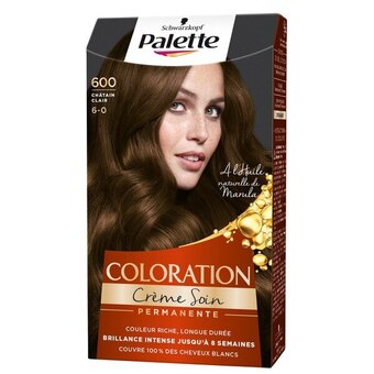 Carrefour Schwarkopf coloration palette crème soin offre