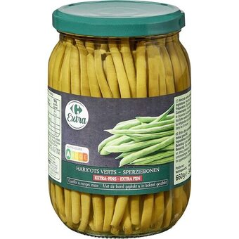 Carrefour Carrefour extra haricots verts extra-fins offre