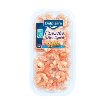 Carrefour Crevettes décortiquées natures asc delpierre offre