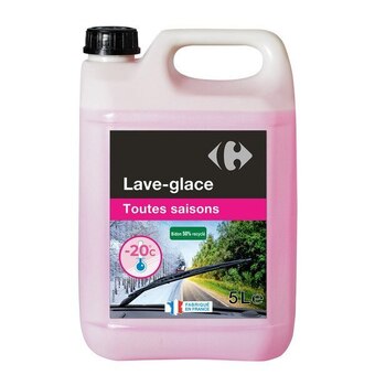 Carrefour lave-glace toutes saisons 5l