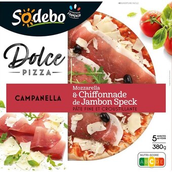 Carrefour Market Sodebo pizza dolce offre
