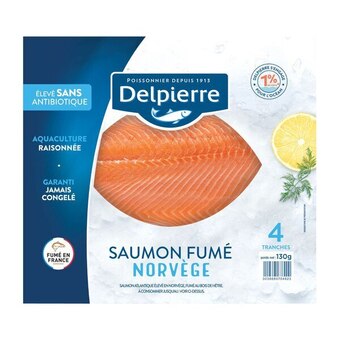 Carrefour Market Delpierre saumon fumé offre