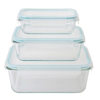 Carrefour Carrefour home lot de 3 boites de conservation offre