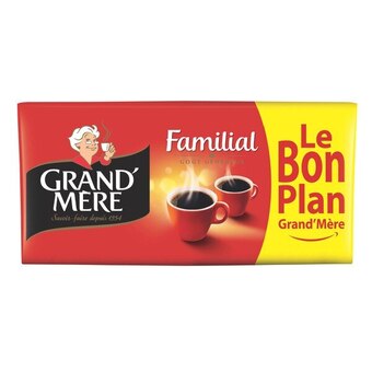 Carrefour Market Grand'mère café moulu familial offre
