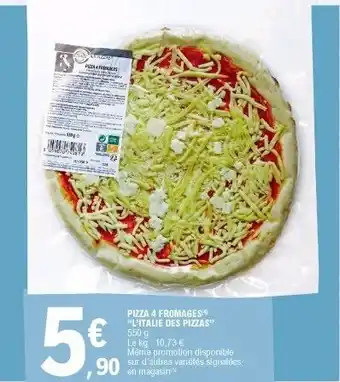 E.Leclerc Pizza 4 fromages offre