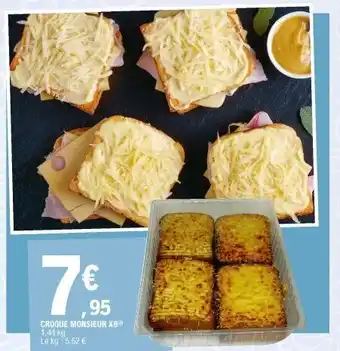 E.Leclerc Croque monsieur offre