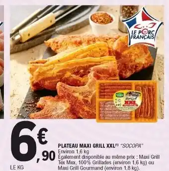 E.Leclerc Plateau maxi grill XXL offre