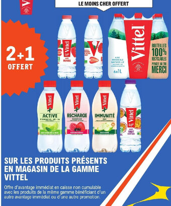E.Leclerc SUR LES PRODUITS PRÉSENTS EN MAGASIN DE LA GAMME VITTEL offre