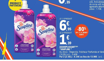 E.Leclerc ASSOUPLISSANT(3)(4) "SOUPLINE " offre