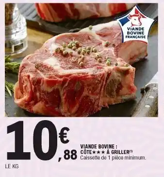 E.Leclerc Viande bovine offre