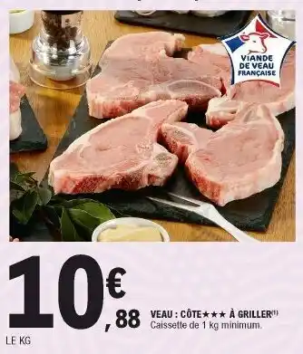 E.Leclerc Veau : côte offre