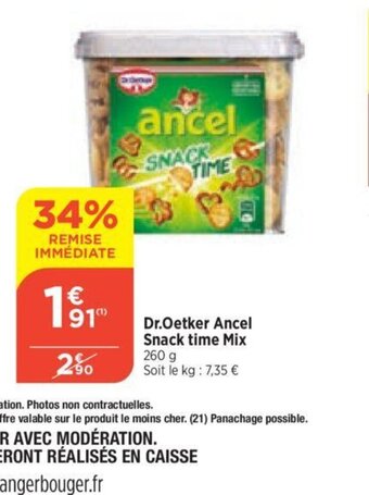 Dr.Oetker Ancel Snack time Mix