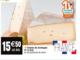 Cora x Carrefour Tomme de montagne offre