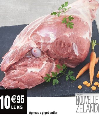 Cora x Carrefour Agneau gigot entier offre