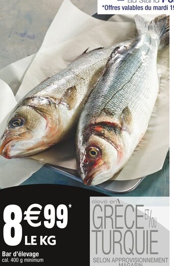 Cora x Carrefour Bar d'élevage offre