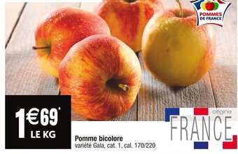 Cora x Carrefour Pomme bicolore offre
