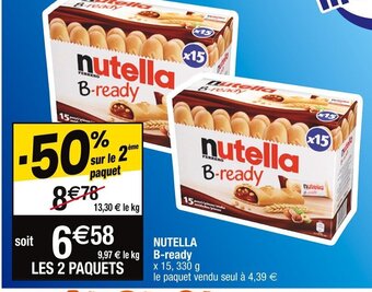 Cora x Carrefour NUTELLA offre