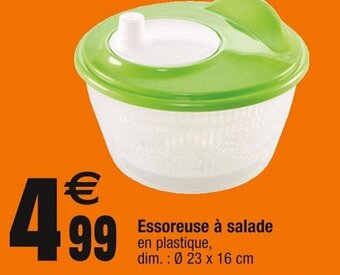 Cora x Carrefour Essoreuse à salade offre