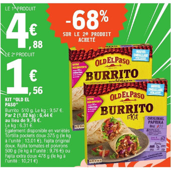 E.Leclerc KIT "OLD EL PASO" offre
