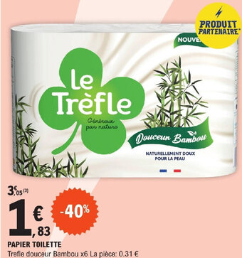 E.Leclerc PAPIER TOILETTE offre