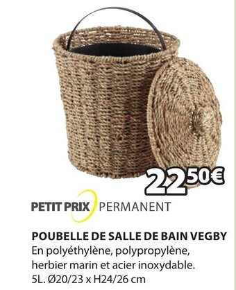 JYSK POUBELLE DE SALLE DE BAIN VEGBY offre