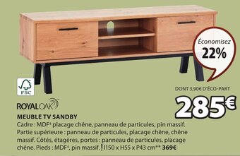 JYSK MEUBLE TV SANDBY offre