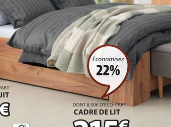 JYSK CADRE DE LIT HALD offre