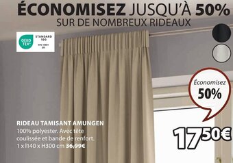 JYSK RIDEAU TAMISANT AMUNGEN offre