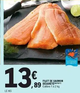 E.Leclerc Filet de saumon désarête offre