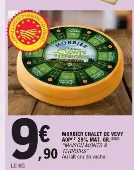 Morbier chalet de vevy