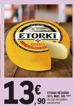Etorki réserve