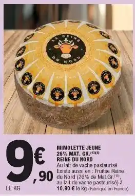 E.Leclerc Mimolette jeune offre