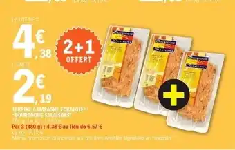 E.Leclerc Terrine Campagne Échalote offre