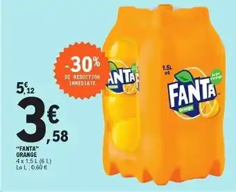 E.Leclerc Fanta Orange offre