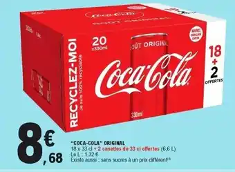 E.Leclerc Coca-Cola Original offre