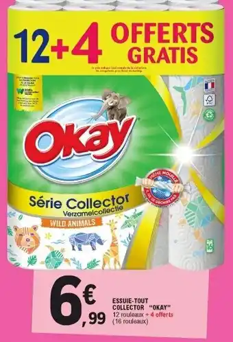 E.Leclerc Essuie-Tout Collector Okay offre