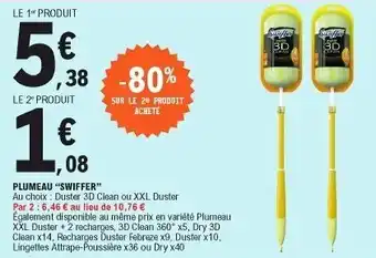 E.Leclerc Plumeau Swiffer offre