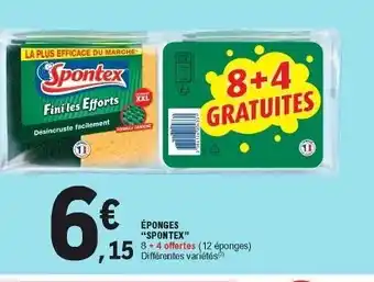 E.Leclerc Éponges Spontex offre