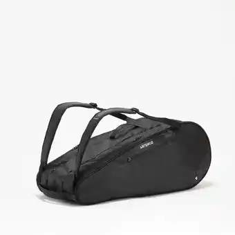 Decathlon Sac de tennis - artengo xl team 12 raquettes noir gris offre