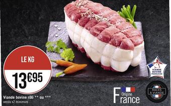 Casino Supermarchés Viande bovine rôti ou offre