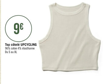 Casino Supermarchés Top côtelé UPCYCLING offre
