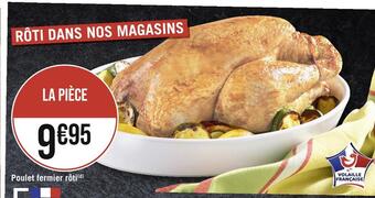 Casino Hyperfrais Poulet fermier rôti offre