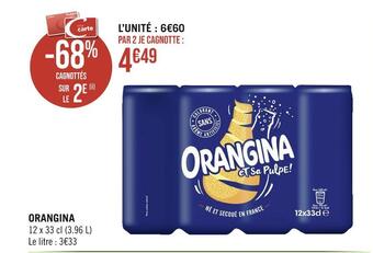 Casino Hyperfrais Orangina orangina offre