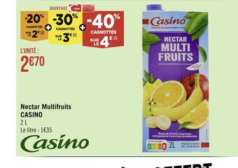 Casino nectar multifruits