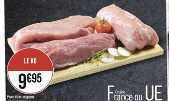 Porc filet mignon