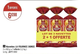 Casino Supermarchés La fournee doree navettes offre