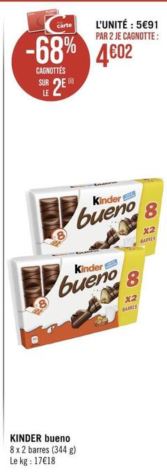 Kinder kinder bueno