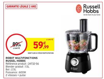 Intermarché Russel hobbs robot multifonctions offre