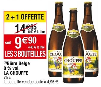 La chouffe bière belge 8 % vol